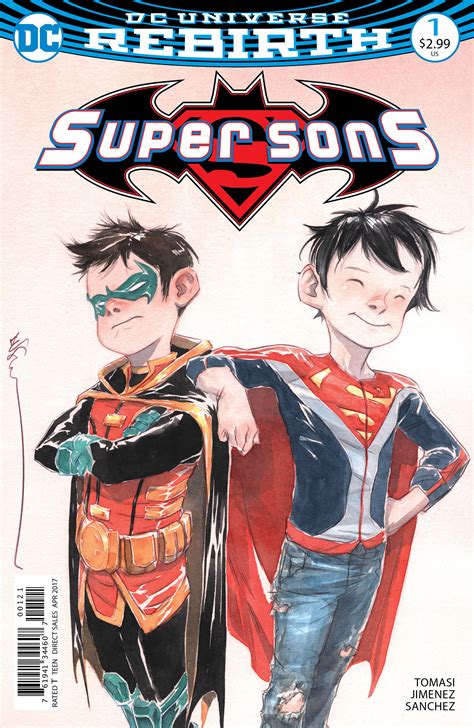 Dec Super Sons Var Ed Previews World