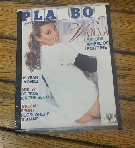 Mavin Playboy MAGAZINE May 1987 VANNA WHITE KYMBERLY PAIGE In