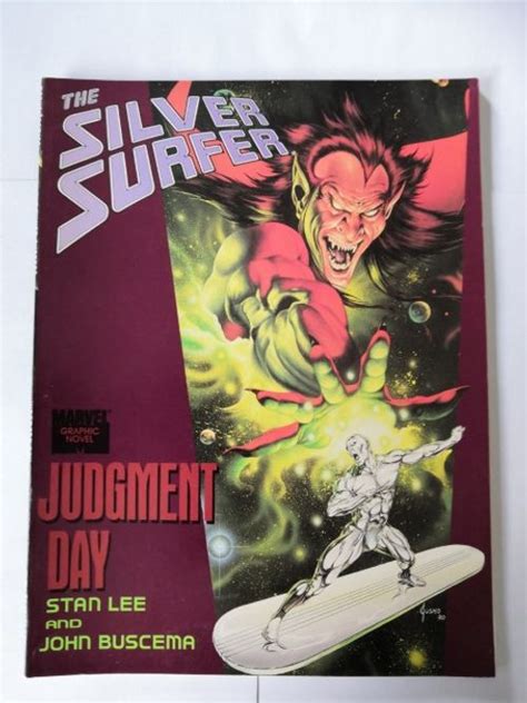 The Silver Surfer Judgment Day Marvel Graphic Novel Lee Stan