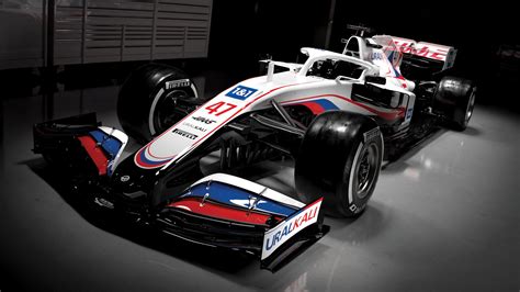 Americas F1 Team Bathes 2021 Race Car In Russian Colors Hoping We Don