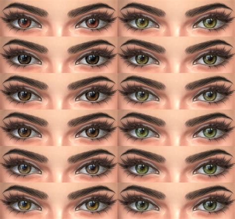 Sims 4 Realistic Eyes Default