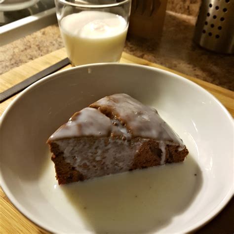 Coffee Cake With A Creamy Nutmeg Sauce Evelyn Chartres
