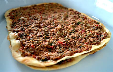Delicious Lahembajin The Irresistible Lebanese Meat Pizza Lebanese