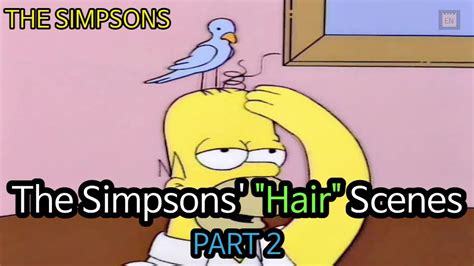 The Simpsons Hair Scenes PART 2 YouTube