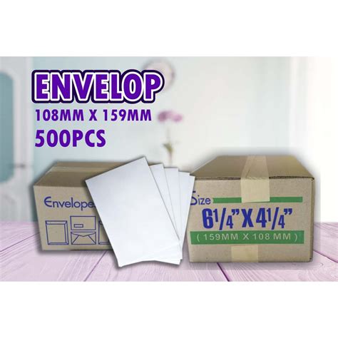 Savesave sampul surat 4x9 for later. Envelope White / Sampul Surat Putih / Sampul Kad kahwin 4 ...