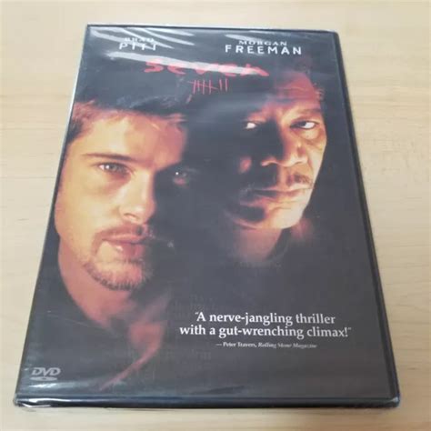 Seven Dvd 1995 Brad Pitt Morgan Freeman Sealed New 341 Picclick