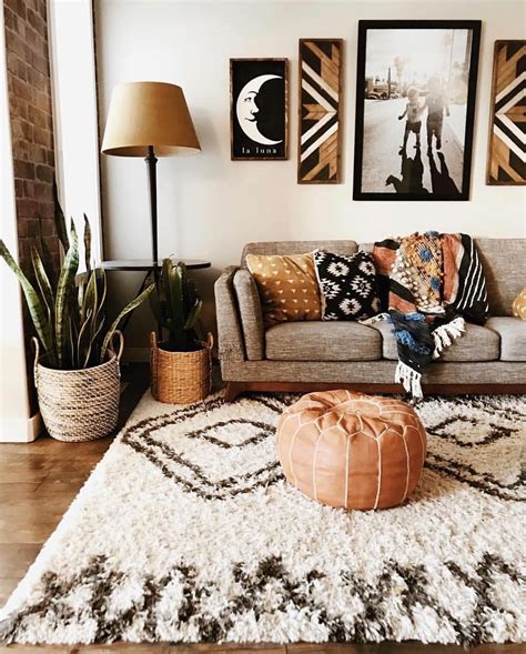 7 Ideas To Create A Relaxed And Stylish Boho Minimalist Living Room