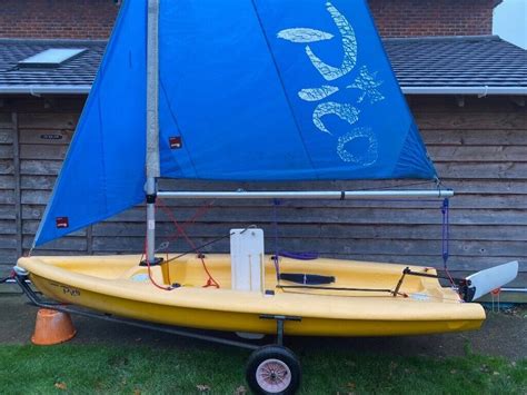 Laser Pico Sailing Dinghy Boat Ready To Sail In Southampton