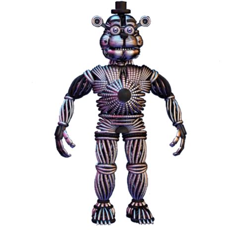 Full Body Of Funtime Freddy Endoskeleton By Z Nuzzy On Deviantart