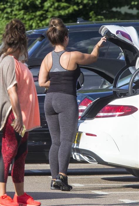 Lauren Goodger Hits The Gym For Gruelling Session After Piling On The