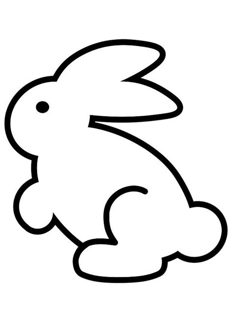 Dibujo Para Colorear Conejo Dibujos Para Imprimir Gratis Img 19997