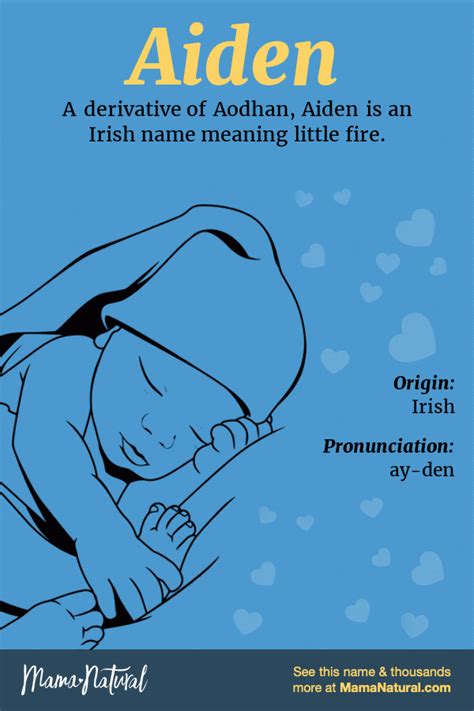 Aiden Name Meaning Origin Popularity Boy Names Like Aiden Mama Natural
