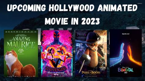 Upcoming Hollywood Animated Movie In 2023 Youtube