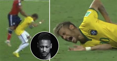 i was in shock i couldn t stop crying neymar reveals he almost got paralysed right during
