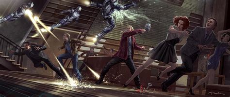 More Jaw Dropping Avengers Age Of Ultron Concept Art By