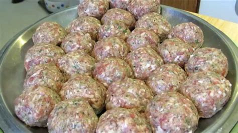 Mix with your hands until combined. Homemade Meatballs - Italian Meatballs - How To Make ...