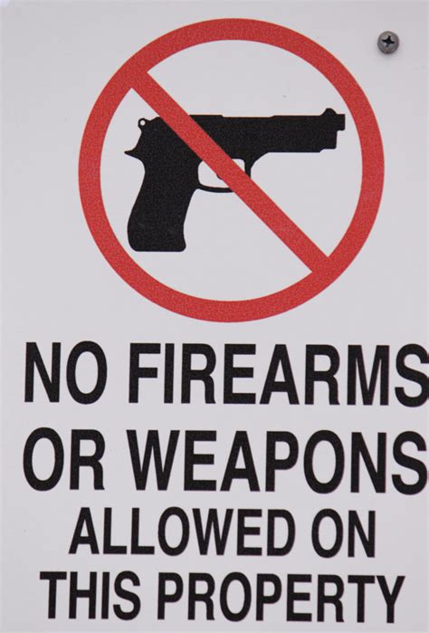 Ccw Lifestyle Series 8 What Do No Guns Allowed Signs Mean To The
