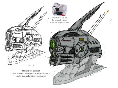 Live Action Vf 1a Head Concept By Ra88 On Deviantart