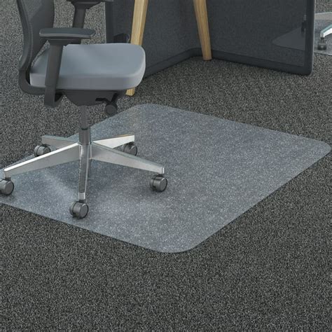 Deflecto 46 X 60 Chair Mat For Carpet And Hard Floor Rectangular