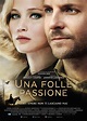 Una Folle Passione: poster del film con Jennifer Lawrence e Bradley Cooper