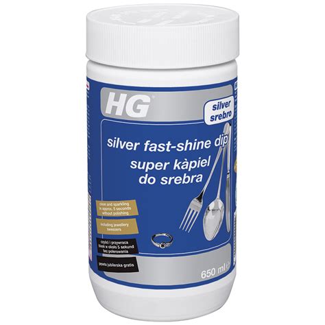 Hg Silver Fast Shine Dip Silver Dip Cleaner For Shiny Silver Objects