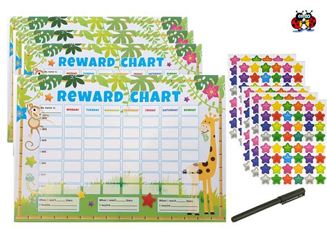 Buy Childrens Reward Charts For Children Behaviour Chart For Children