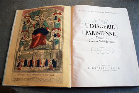 Limagerie Parisienne Limagerie De La Rue Saint Jacques Préface De Georges Henri Rivière Von
