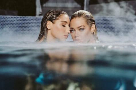 Denise Richards And Abella Recreated Wild Things Pool Scene For An