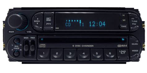 Dodge Jeep Chrysler Rbq Radio 6 Disc Changer Cd Player Stereo Rds New