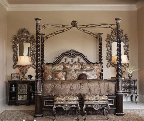 4 Post Master Bedroom Sets Four Post Bed Design With Classy Style