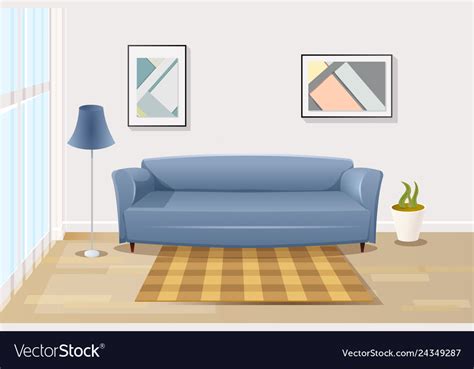 Living Room Cartoon