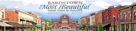 Historic Bardstown Ky Bardstown Has Been Recognized As One Of The 100