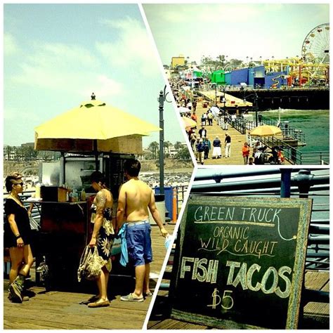 Santa monica restaurants, are quickly becoming a foodie. Green Truck {Organic Food} Santa Monica Pier ~ L.A | Santa ...
