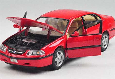red 1 24 scale welly diecast 2001 chevrolet impala model [nb1t174] ezbustoys