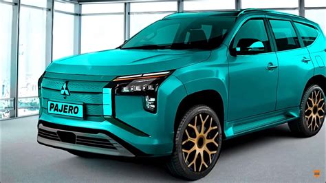 2025 mitsubishi pajero sport looks virtually ready to fight next land cruiser prado autoevolution