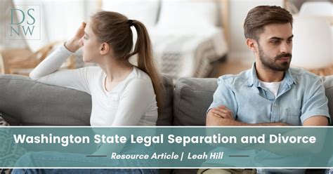 Legal Separation In Washington State Divorce Strategies Nw