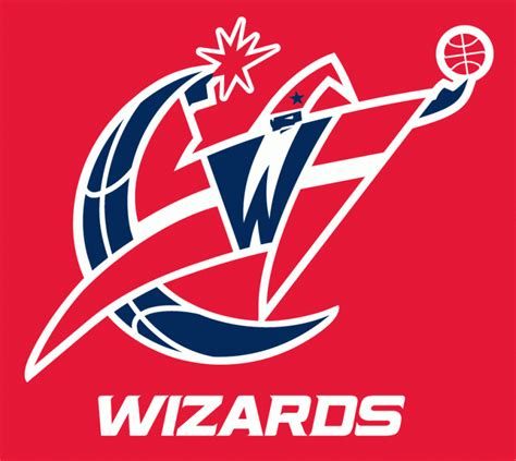 Washington wizards logo by unknown author license: Washington Wizards Primary Dark Logo - National Basketball ...