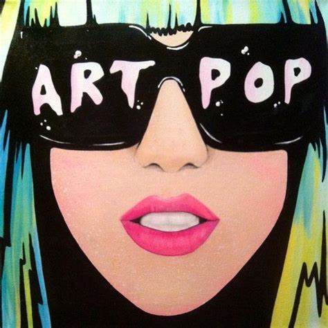 Lady Gaga Pop Art Comic Pop Art Illustration What Is Pop Art