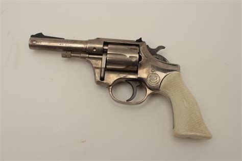 Hi Standard Centennial 22 Caliber Double Action 9 Shot Revolver With