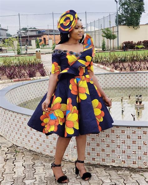 2020 Short African Dresses For All African Queen Around The World African Design Dresses Best