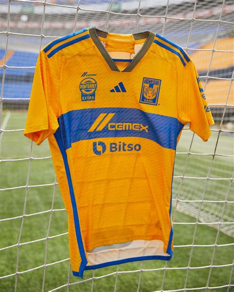 Nova Camisa Do Tigres UANL 2023 2024 Adidas MDF