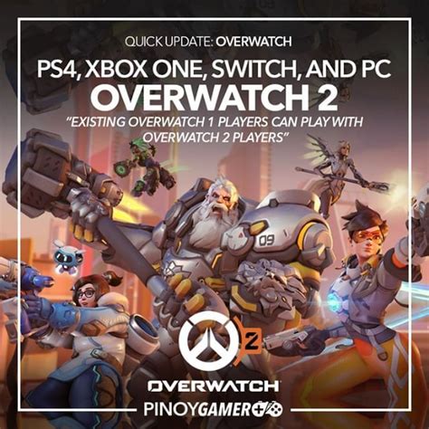Overwatch 2 Announced For Ps4 Xbox One Switch And Pc Existing
