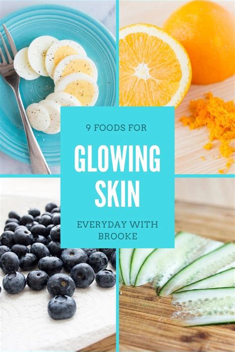 Eat These 9 Foods To Get Glowing Skin Food Recipes Eat
