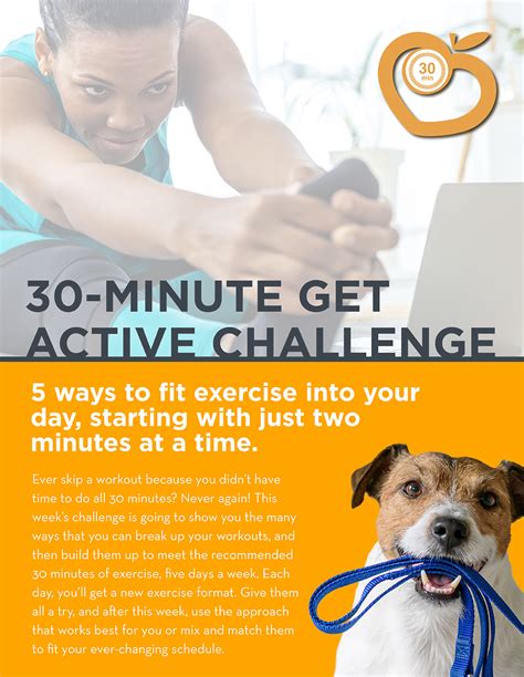 30 Minute Get Active Challenge Mindful By Sodexo United Kingdom