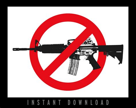 Gun Control Protest Sign Downloadable Protest Anti Nra Etsy