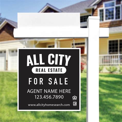 All City Real Estate Signs Custom Sign Printing Company Best