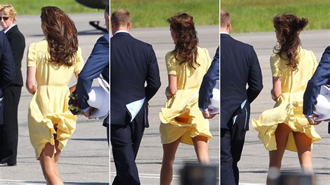 Princess Kate Middleton Wardrobe Malfunction