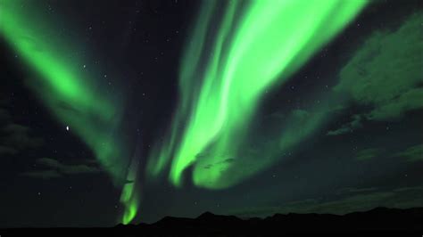 The Northern Lights Over The Yukon Youtube
