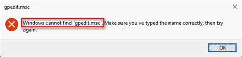 How To Fix Resolve Windows Cannot Find Gpedit Msc Error In Windows