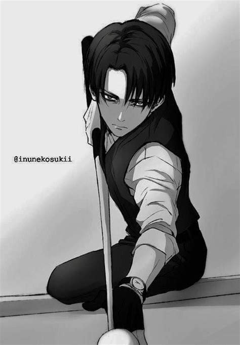 Playing Pool 🎱 Attack On Titan Levi Levi Ackerman Attack On Titan